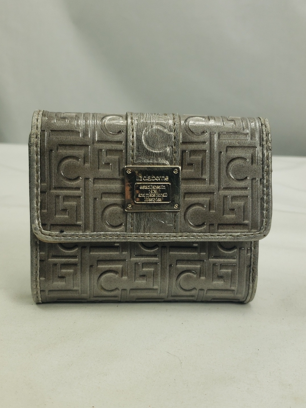 Liz Claiborne Patent Leather Small Wallet